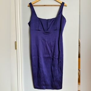 Calvin Klein Purple Cocktail Dress